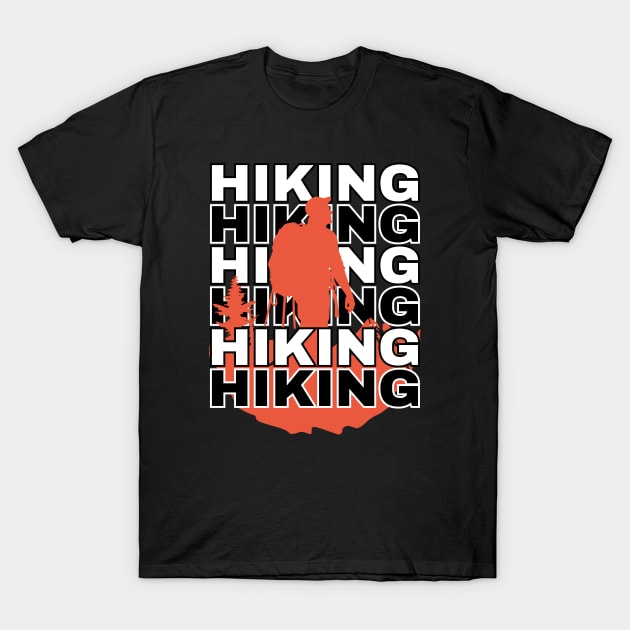 Hiking T-Shirt by Artypil
